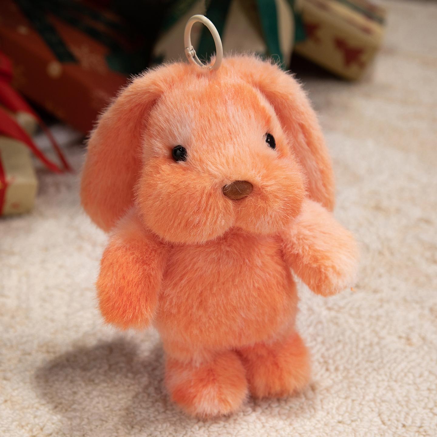 New Symphony Run Rabbit Plush Doll Cute Doll Rabbit Soothing Healing Pillow Long-eared Rabbit Ragdoll 20cm0.15kg