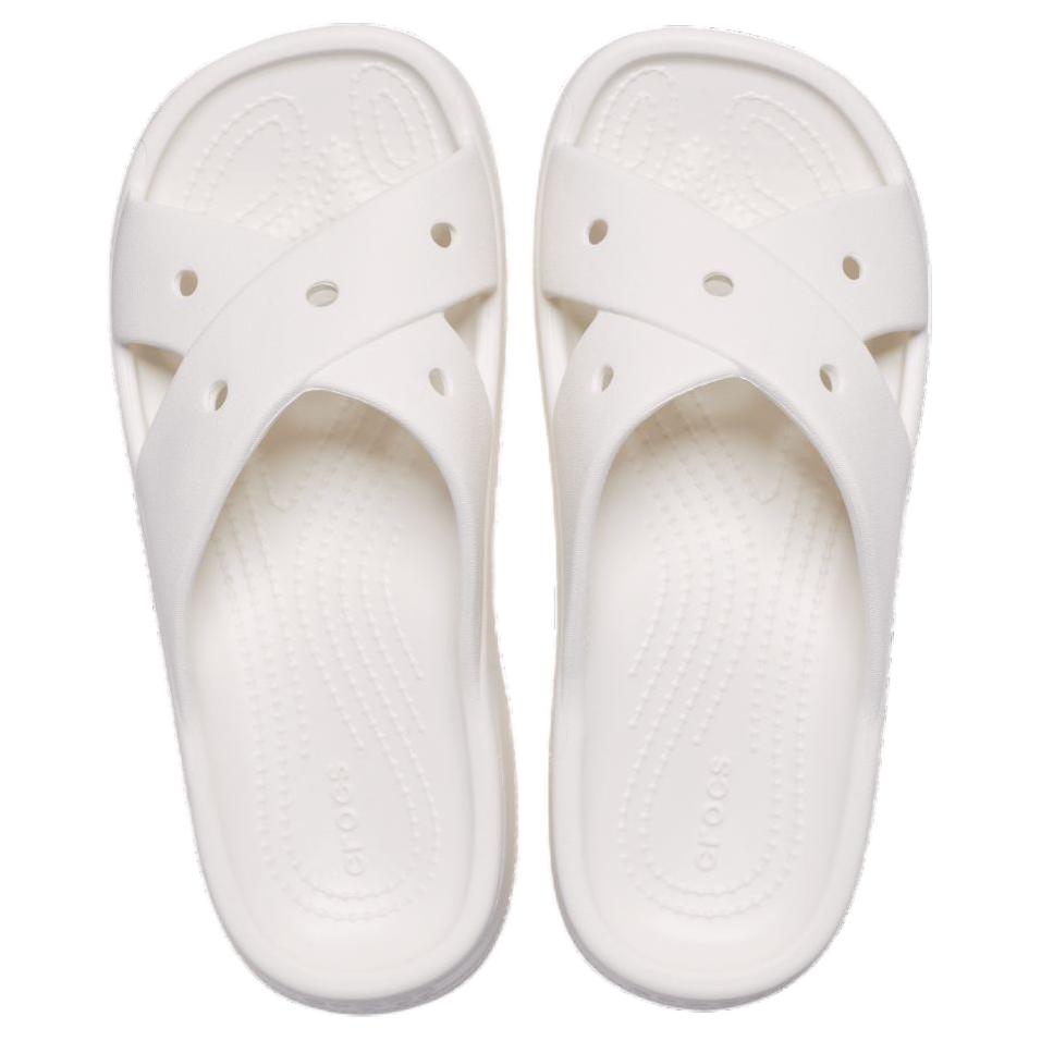 Crocs Casual Simple EVA Anti-Friction Slide Sandals Women Footwear White 210840-0WV