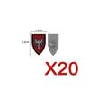MOC Medieval Building Blocks Character Accessories Shields Armor Vests Warhorses Flags Set Mounts Toy Gifts Compatible Bricks