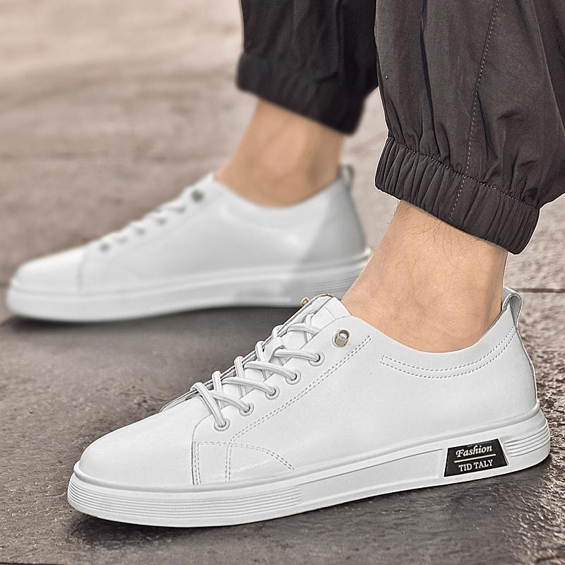 Casual men's board shoes Classic high-quality comfortable style and outdoor youth flat shoes White luxury Trendy