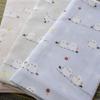 Cute Gauze Hand Towel Soft To the Made In Japan Shimaenaga 3 Set, Touch, 100% Cotton, (E. Design, Pieces)