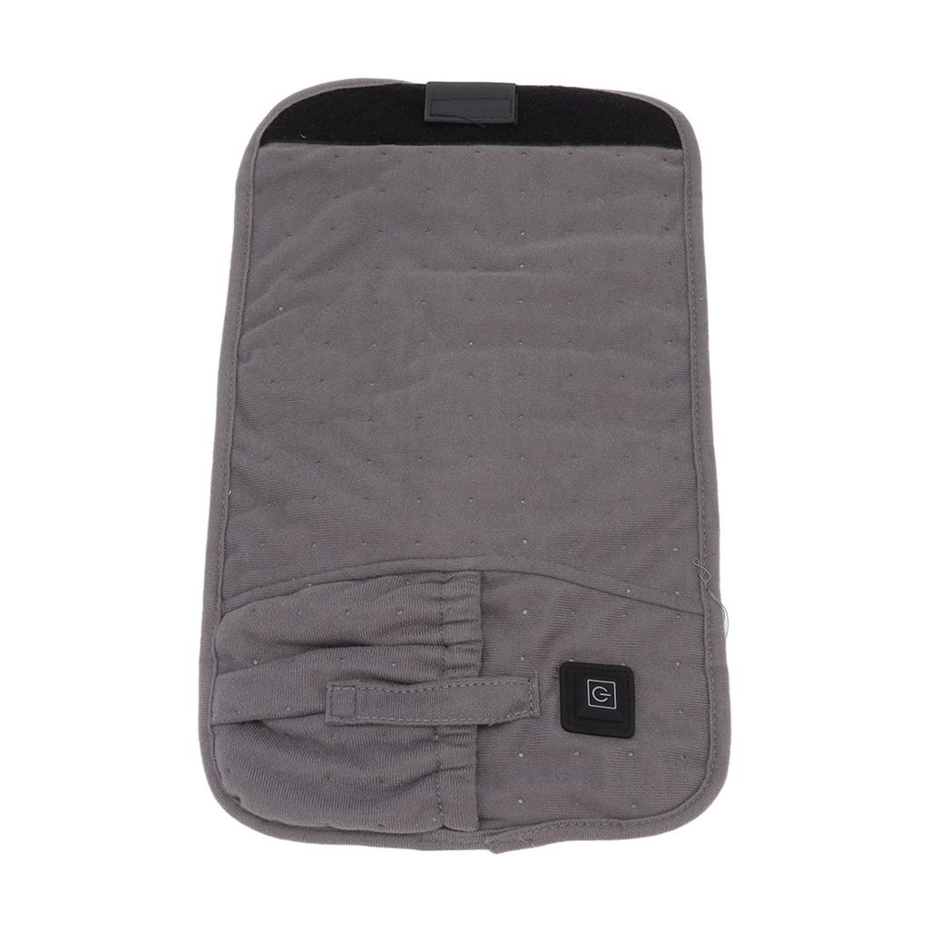 USB Electric Heating Belt Pain Relief 3 Gears Warm Heated Waist Belt with Adjustable Strap for Men