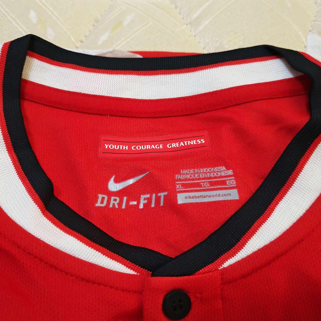 Nike Dri-Fit Manchester United Home 14/15 Moisture-Wicking Comfortable Short Sleeve Football Shirt Unisex Tops 611031-624