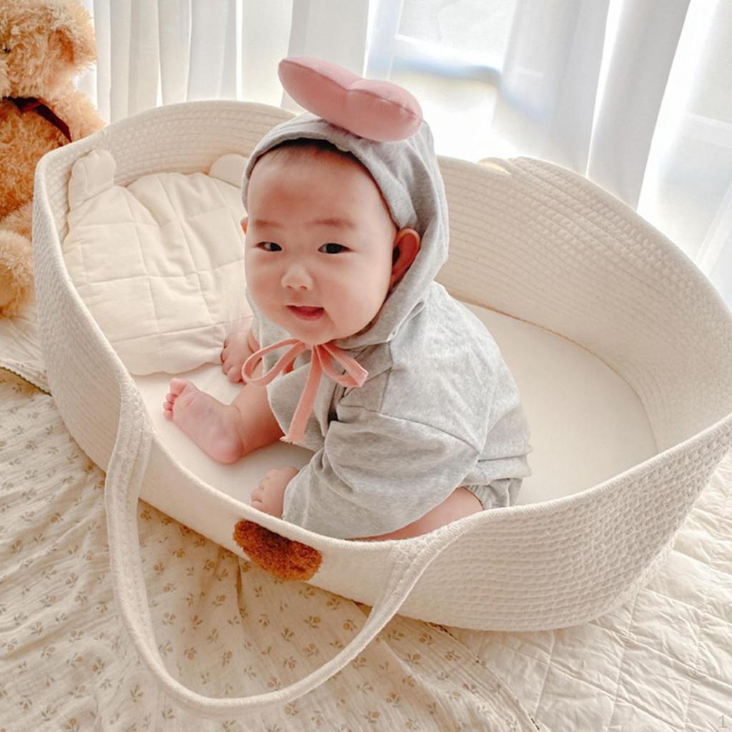 Καλάθι αλλαγής μωρού Ελαφρύ Moses για νεογέννητο νηπιαγωγείο Travel Blue