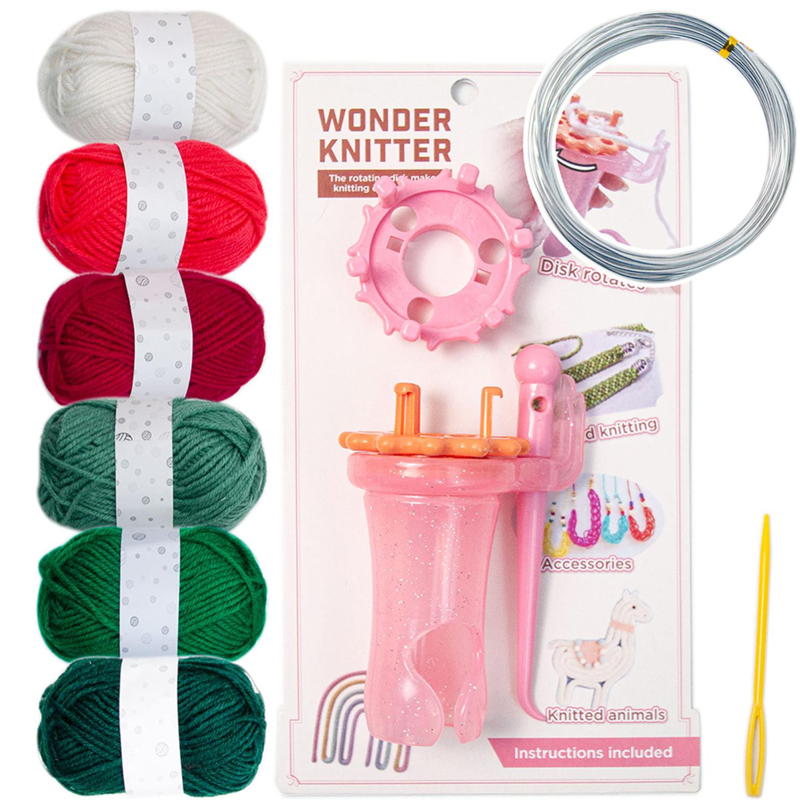 

Ручная веревочная плетельная машина DIY Наборы для вязания разноцветных плетеных веревок Многоцелевой инструмент для плетения браслетов из плетеных веревок