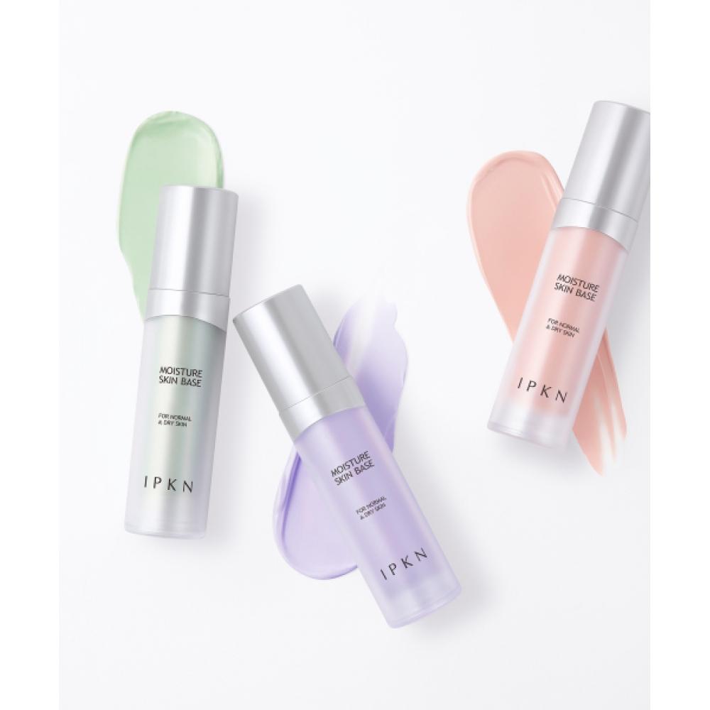Ipkn Moisture Skin Makeup Base 35ml  3color  + [gift] Mini Base + 2 Puffs