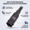 19 Pins Air Hammer Needle Hardened Alloy Steel Air Descaler Needle Descaling Needle  Paint Removal