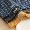 Contrast Color Men's Summer Boxer Briefs - Comfortable & Breathable Youth Shorts, Large Size.