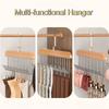 Wooden Belt Hanger Women Storage Bra Hanger Sturdy Durable Home Wardrobe Organizer for Men Tie Belt Women Bra Sling Scarf Rack