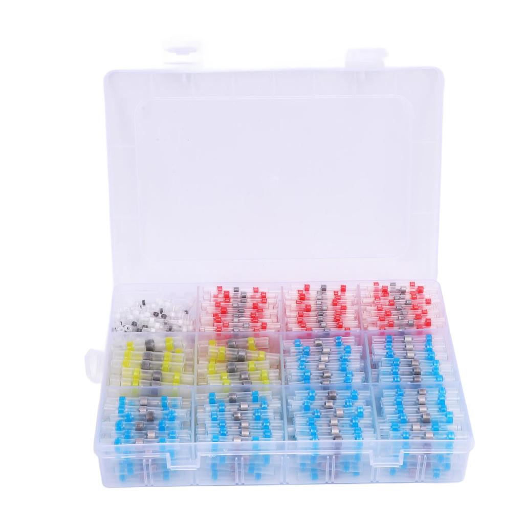 500Pcs Heat Shrink Solder Seal Wire Connector Kit Waterproofing Excellent Sealing Heat Shrink