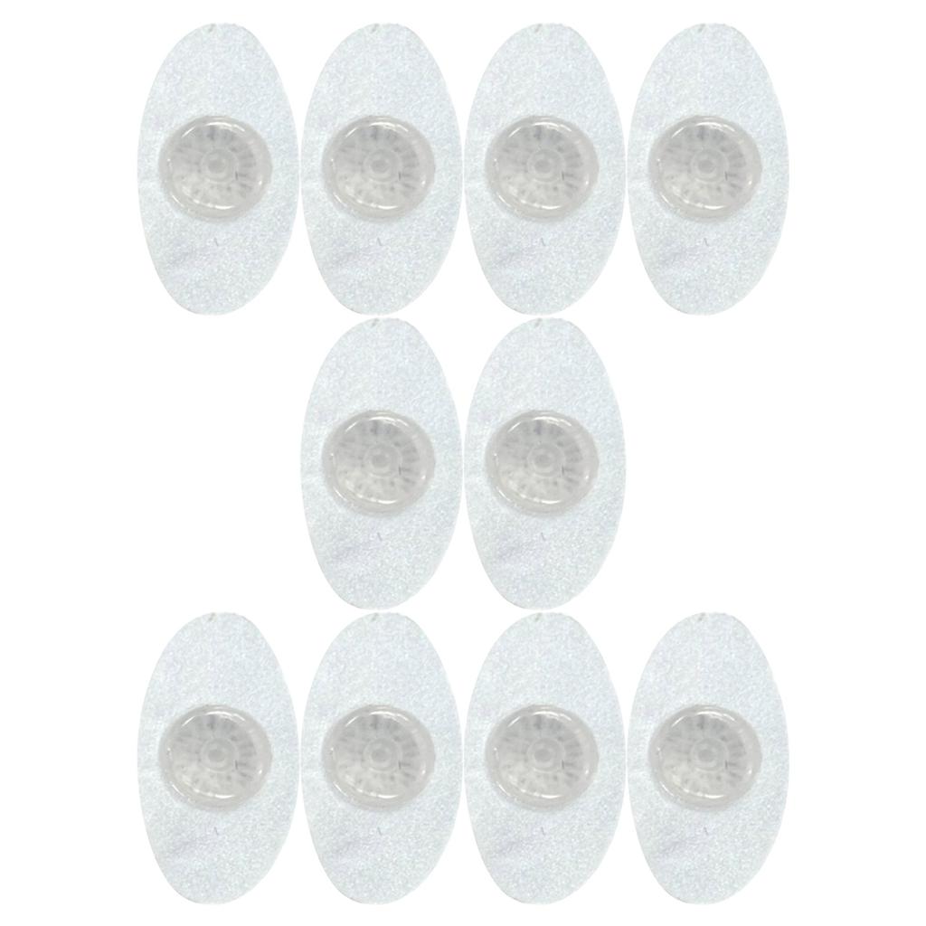 Set mit 10 verstellbaren Acryl-Ohrstöpselstabilisatoren für Studenten, leicht zu tragen, Ohrringheber, stilvolle schwere Ohrringverschlüsse