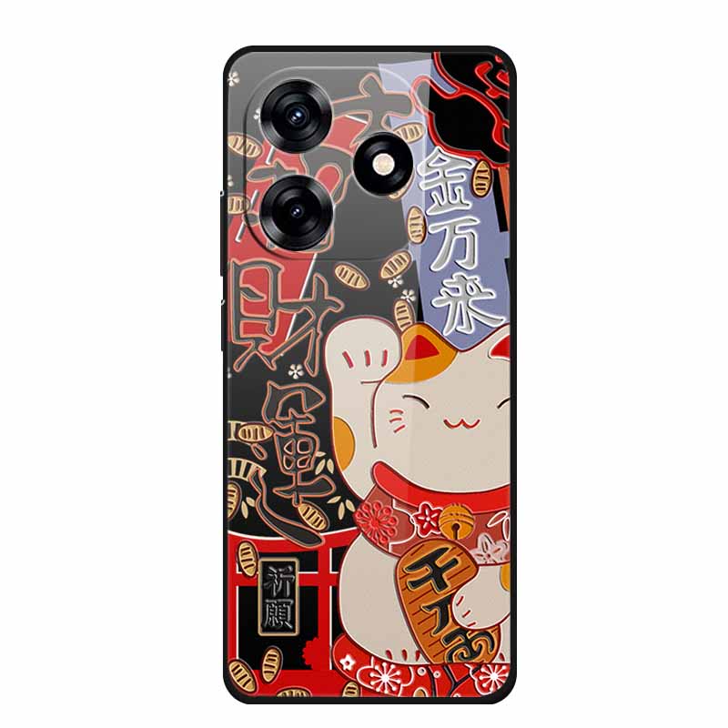 For Honor X5C Plus Phone Case X 5 c Plus Soft Bumper Tempered Glass Hard Back Cover Case For Honor Play 10A X5c Plus Case Coque