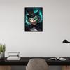 Set Rhinestone Painting Craft Kit Bright Color Cartoon Cat Pattern Picture Art Set