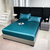 Cross-border Washed Silk Mattress Bamboo Fiber Waterproof Mattress Urine Barrier Non-slip Fixed Fully Enclosed Mattress Protective Cover