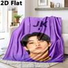 Korean Stamp 2020 Hope Blanket Home Decor Sofa Blanket Sheet Office Rest Blanket Digital Printing