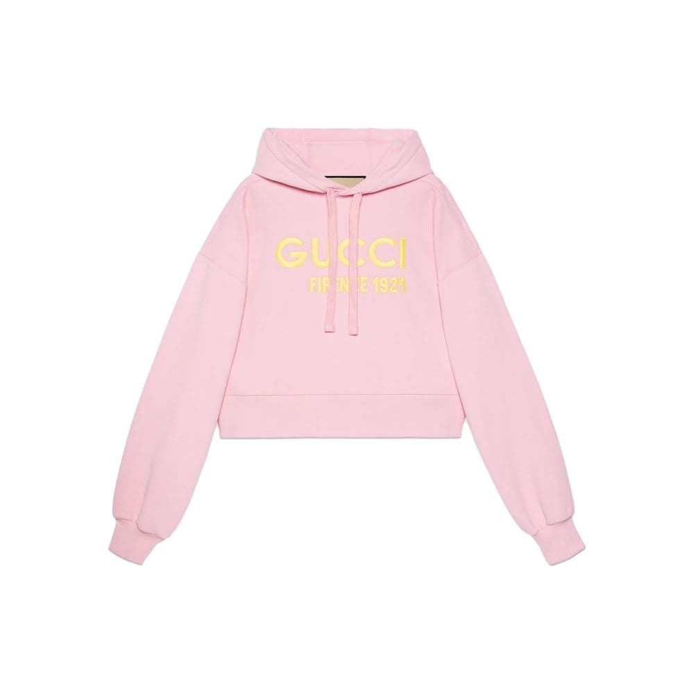 Gucci Pre Owned Logo Embroidered Hoodie 765384-XJF0S-5358