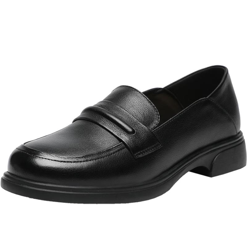 ZHR Women s Chunky Heel Loafers 40