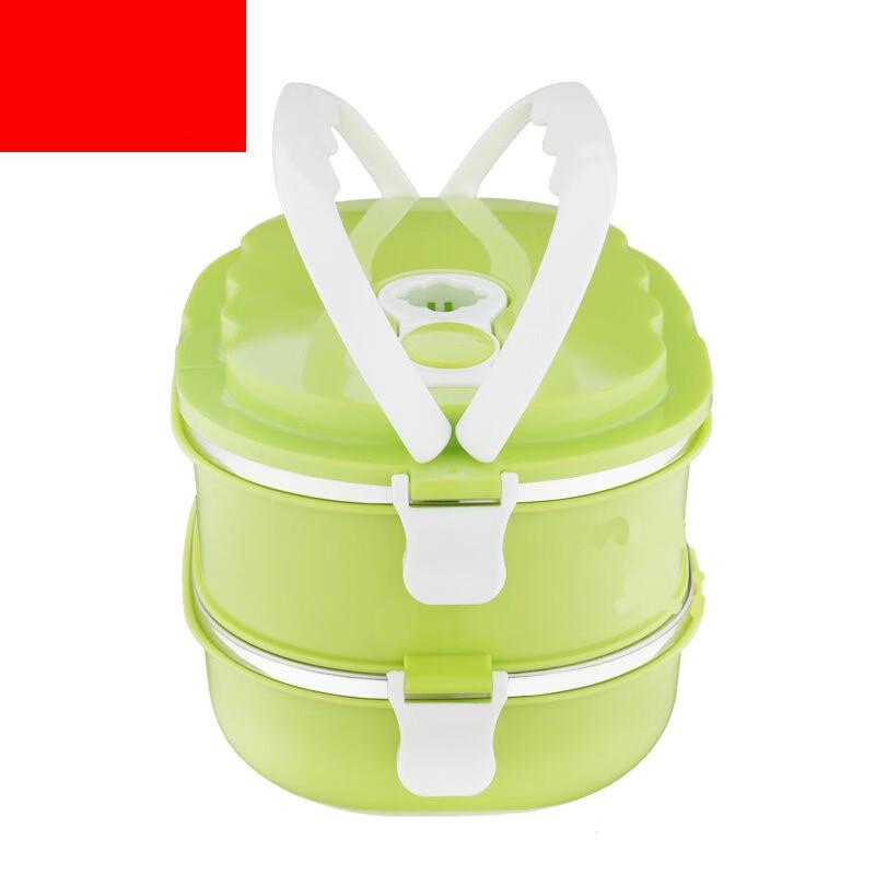 ZISIZ 3-Layer 304 Stainless Steel Insulated Lunch Box