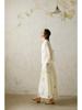 2025 Summer Artistic Retro Cotton Embroidered Half Skirt - Chinese Zen Style for Women