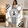 Coperta in Flanella con Stampa Kenworth Morbida Leggera Coperta Plaid in Peluche per Letto Divano Uso Domestico