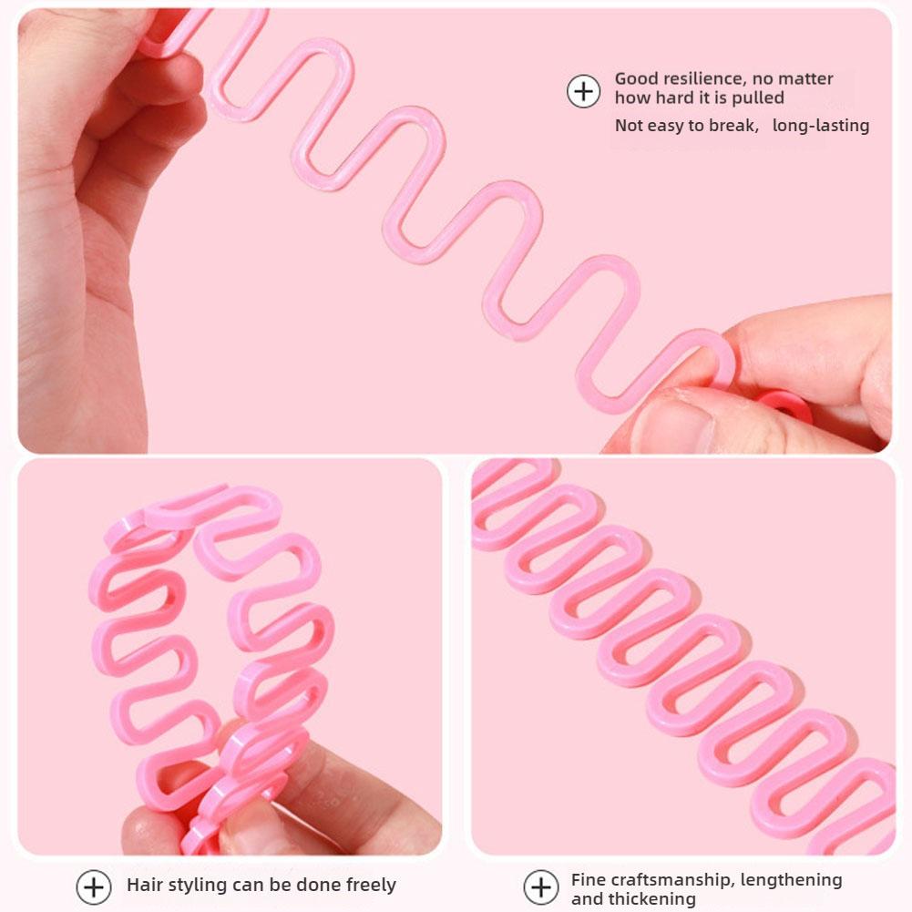 1pcs Magic Multiple Hair Braided Tool Girls Side Braid Hair Clips Wavy Twist Tool Hairpin Women Salon Barber Hair Styling Tools