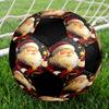 Christmas Santa Claus Theme Size 5 Soccer Ball, Suitable for Both Indoor and Outdoor Matches, a Gift Suitable for Everyone.