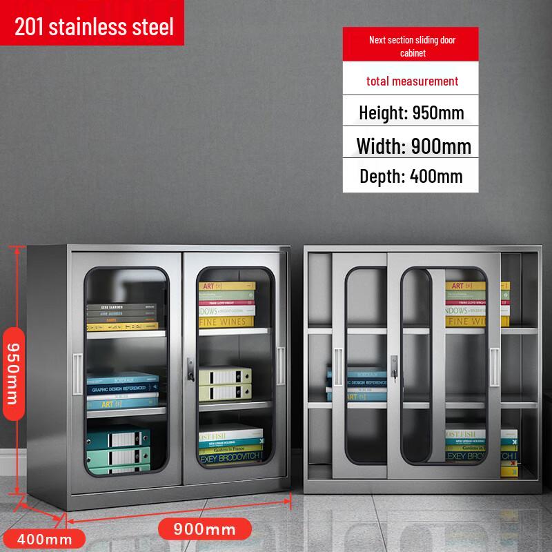 WEZHO 304 Stainless Steel Low Storage Cabinet