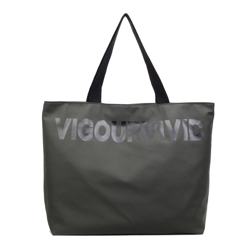 Letter Large Capacity Shoulder Bag Women's Tote Bag
