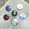 60mm 4pc Car Wheel Center Caps for Maserati Granturismo Levante Ghibli Grancabrio Quattroporte GTS Q4 Coupe Hub Cover Decoration