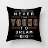 VIKAMA Minimalist Black White Cushion Cover Aesthetic Geometric Print Sofa Pillow Cover Living Room Car Soft Home Decor