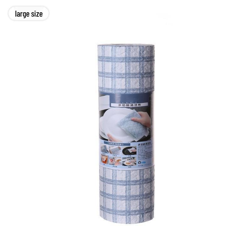 Kitchen Multi-Purpose Disposable Cleaning Rag: Durable, Non-Shedding, Dual Use for Dry & Wet Cleaning