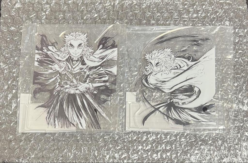[USED] Demon Slayer: Kimetsu no Yaiba Interlude Illustration Collection Lottery Rengoku Kyojuro