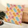 Beach Chair Cushion Cover Soft Short Plush Pillow Cover Smooth Cozy Texture Aesthetic Cushion Case Home Decor