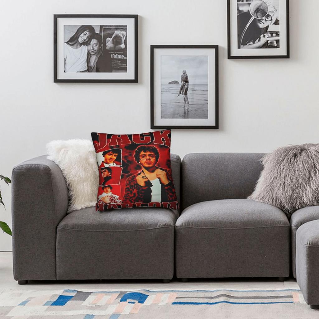 Pillow Case Singer Jack Harlow Comfy Pillow Cover For Living Room Chair Novelty Pillowcases
