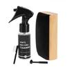 Portable 4 In 1 Vinyls Cleaning Set with Velvet Brushes 60ml Detergent Styluses Brush for Optimals Record Care Tool
