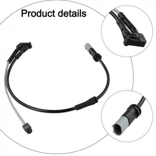 Front Brake Pad Sensor Disc Brake Wear Sensor High-Quality Plastic Material