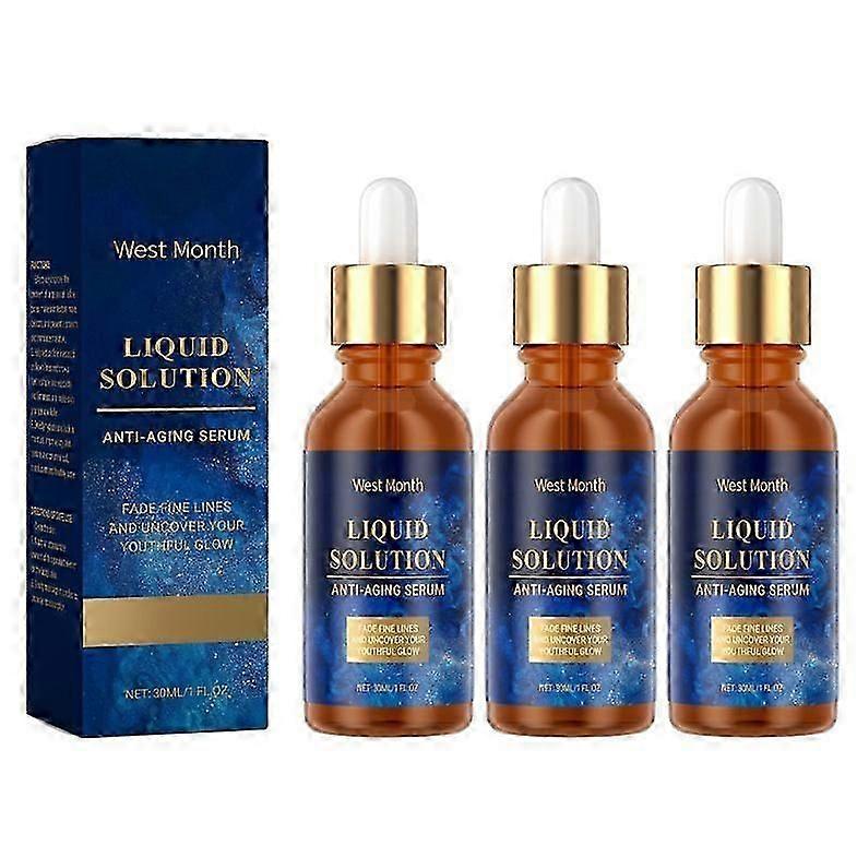 Siero Viso 1-3x, Rassodante Viso Anti-Età, Riduce Rughe & Pelle Rimpolpata NUOVO