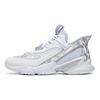 Anta Comfortable Versatile Shock Absorbing Non-Slip Wear-Resistant Mid-Top Basketball Shoes Men Sneaker Silver 11941662S-6
