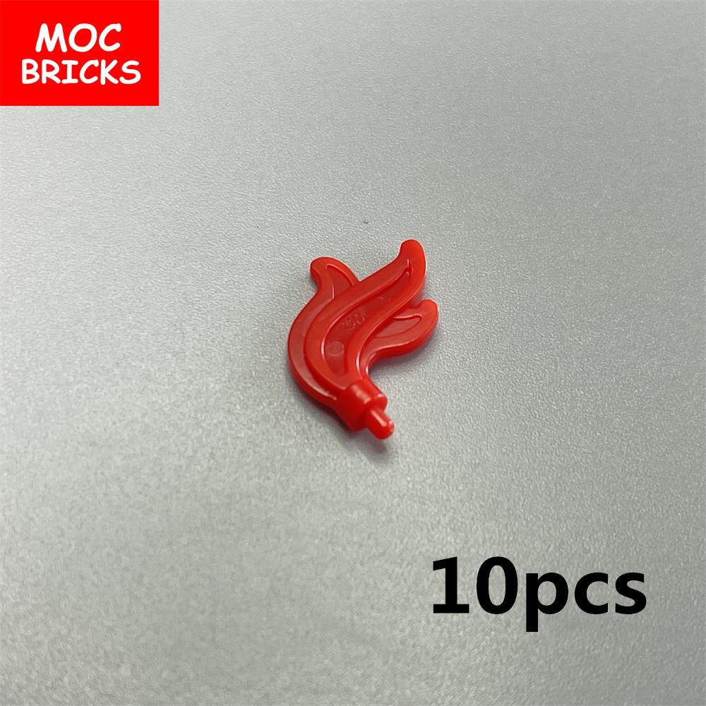

Non-Toxic Moc Bricks Flame Feather Fire 85959 6126 64647 Building Blocks Figure Diy Toys For Children Dolls Gifts