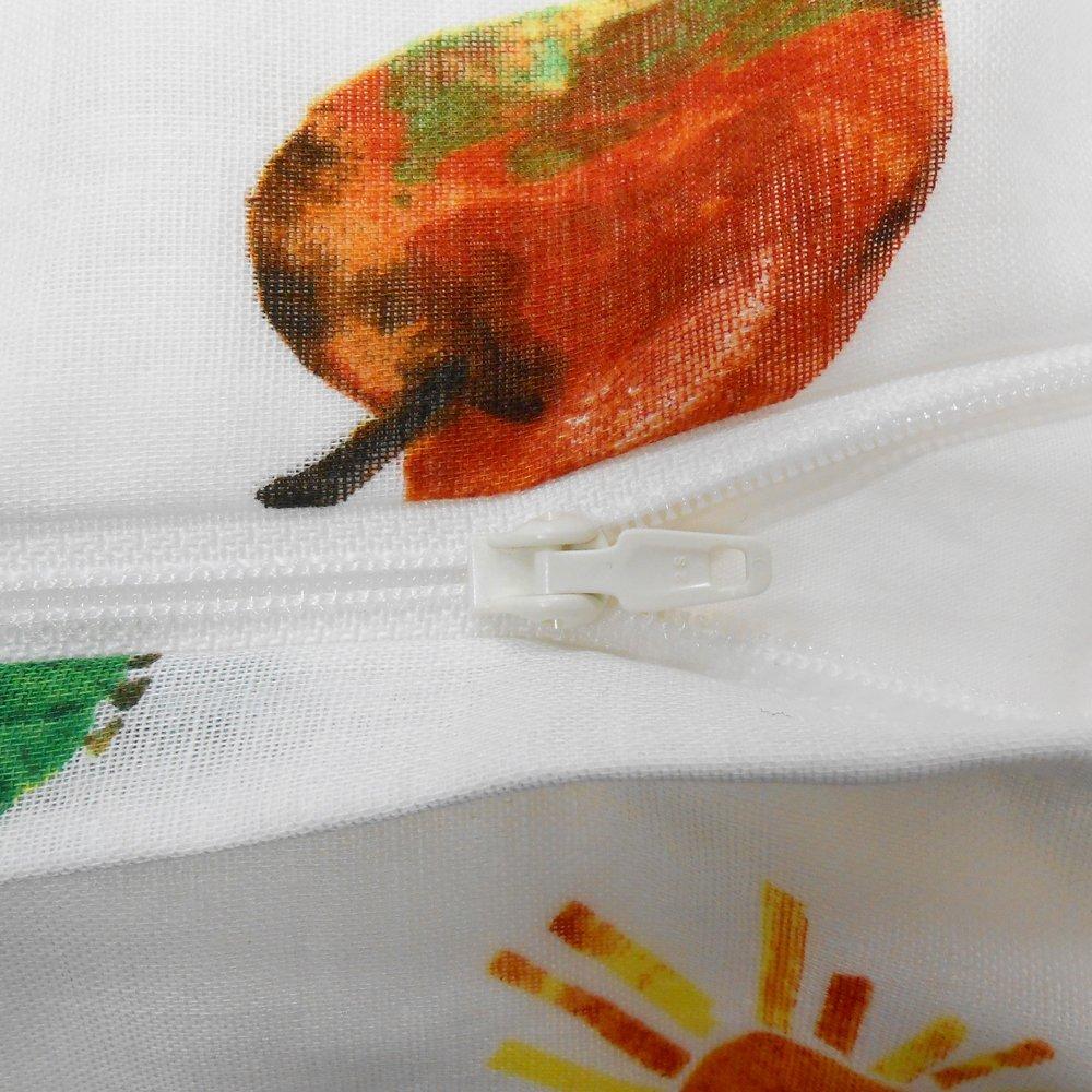 Very Hungry Caterpillar Double Gauze Duvet Mini Made In 80 X 100 Cm Baby.e-sleep Cover, Size, Japan,