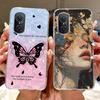 For Huawei Nova 9 SE Case Nova9 Pro Luxury Flowers Painted Cover Soft Slim Phone Case For Huawei Nova 9 Pro Nova9 SE Fundas Bags