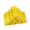 Glitzernder gefälschter Goldbarren, Briefbeschwerer, Barrenbarren, ideales Geschenk, goldene Ziegelstein-Heimdekoration