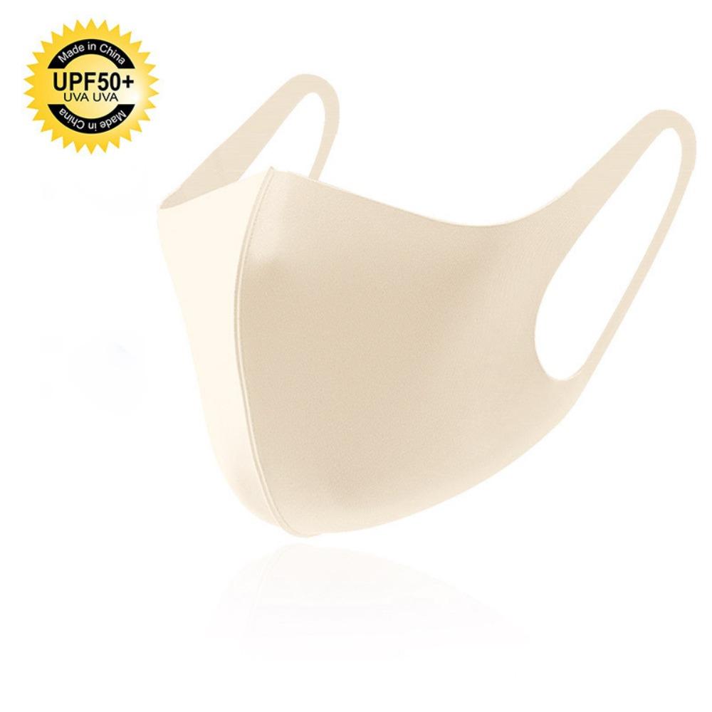 Anti-UV Ice Silk Mask Breathable Riding Face Mask Fashion Face Veil  Outdoor Sports