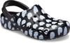 Crocs Unisex Baya Seasonal Printed Clog 28cm Sandals, Black/White,
