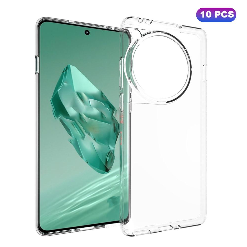 

10Pcs/Pack For OnePlus 12 5G Case Inner Watermark-Free Texture Scratch-proof Protective Back Shell A