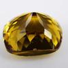 12.90 Ct Natural Yellow Sapphire Cushion VVS CLEAN IF Loose Gemstone