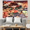 Genshin-Impact Print Tapestry, Backdrop, Easy Setup, Ideal for Bedroom, Office & Living Room, with Aesthetic Wall Hanging Decor.