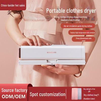 Secador de Roupa Portátil Doméstico Transfronteiriço: Pequeno Desumidificador de Ar para Dormitório Esterilizante