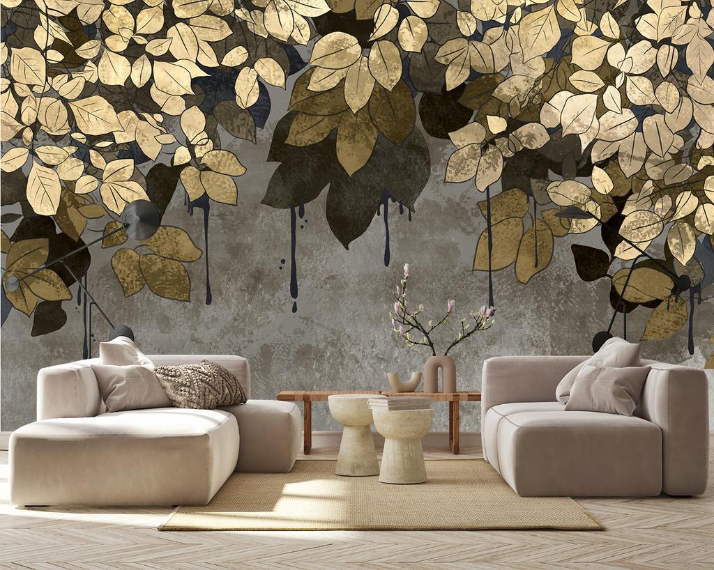 Wallpaper Gold leaf