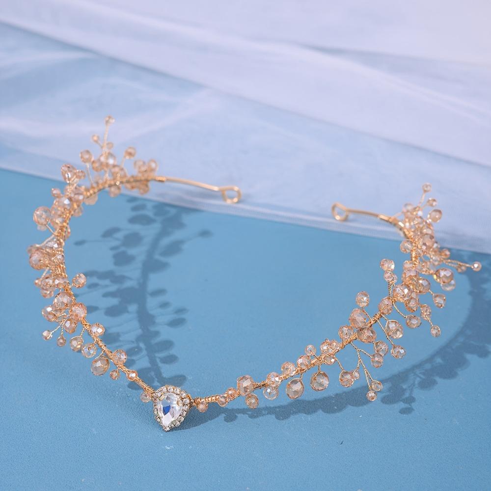 Forest Woodland Fairy Flower Leaf Crowns Handmade Leaves Hair Crowns Elf Headpiece  for Women